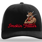 Smokin Fatties "Bull Logo" Embroidered Hat ~ All Black