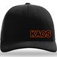 "KAOS" 3D Puff Embroidered Hat ~ All Black