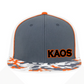 "KAOS" 3D Puff Embroidered Hat ~ Orange Camo