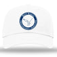 Copy of The Kent School Embroidered Hat ~ White Dad Hat - Round Logo