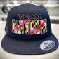 Team Autism Logo Embroidered Hat ~ Black {Maryland Colors}