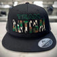 Team Autism Logo Embroidered Hat ~ Black {Camo Colors}