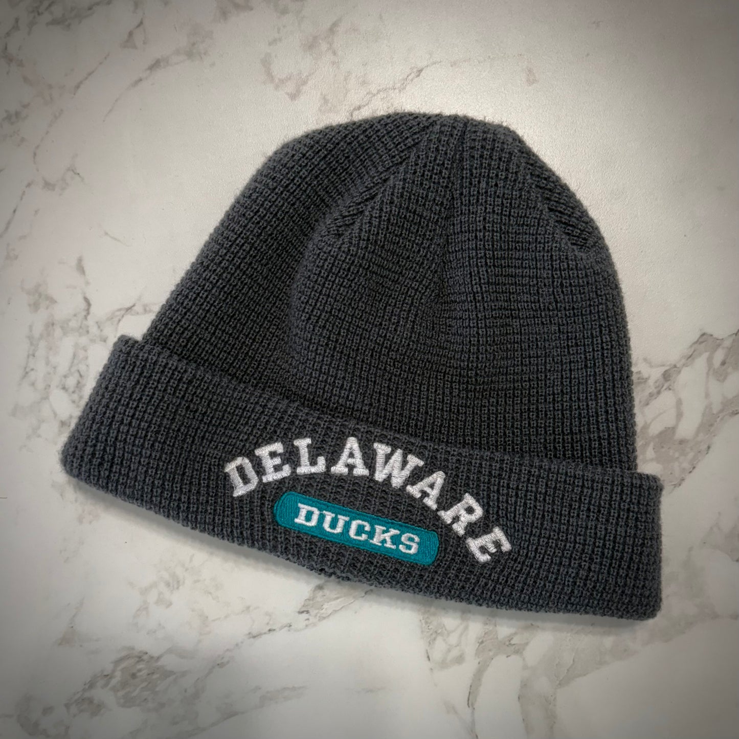 Delaware Ducks Thermal Knit Cuffed Beanie {2 Color Options}