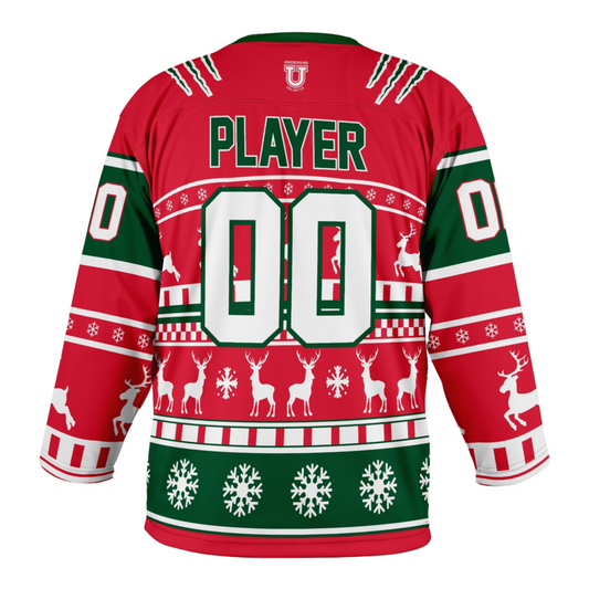 Delmarva Raptors Christmas Jersey - 2022 Red