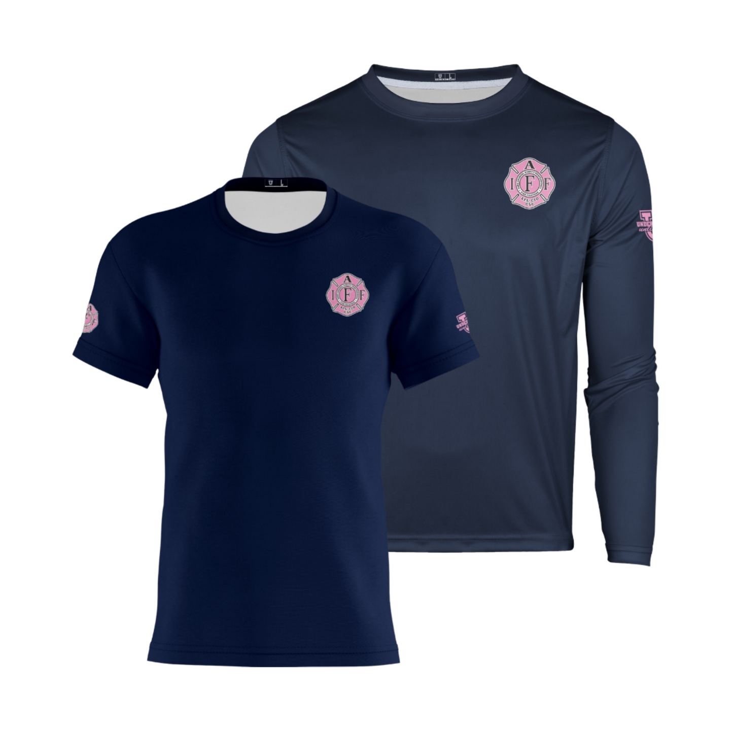 AAFD Performance Apparel ~ Breast Cancer Awareness Navy Blue