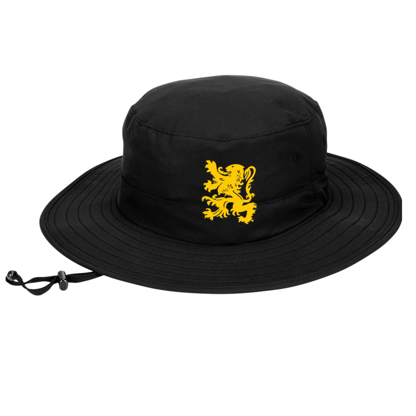 Queen Annes County High Wrestling Embroidered Boonie Hat {Black}