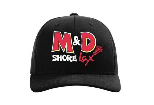 M&D Shore Embroidered Hat ~ Black PTS20/Snapback