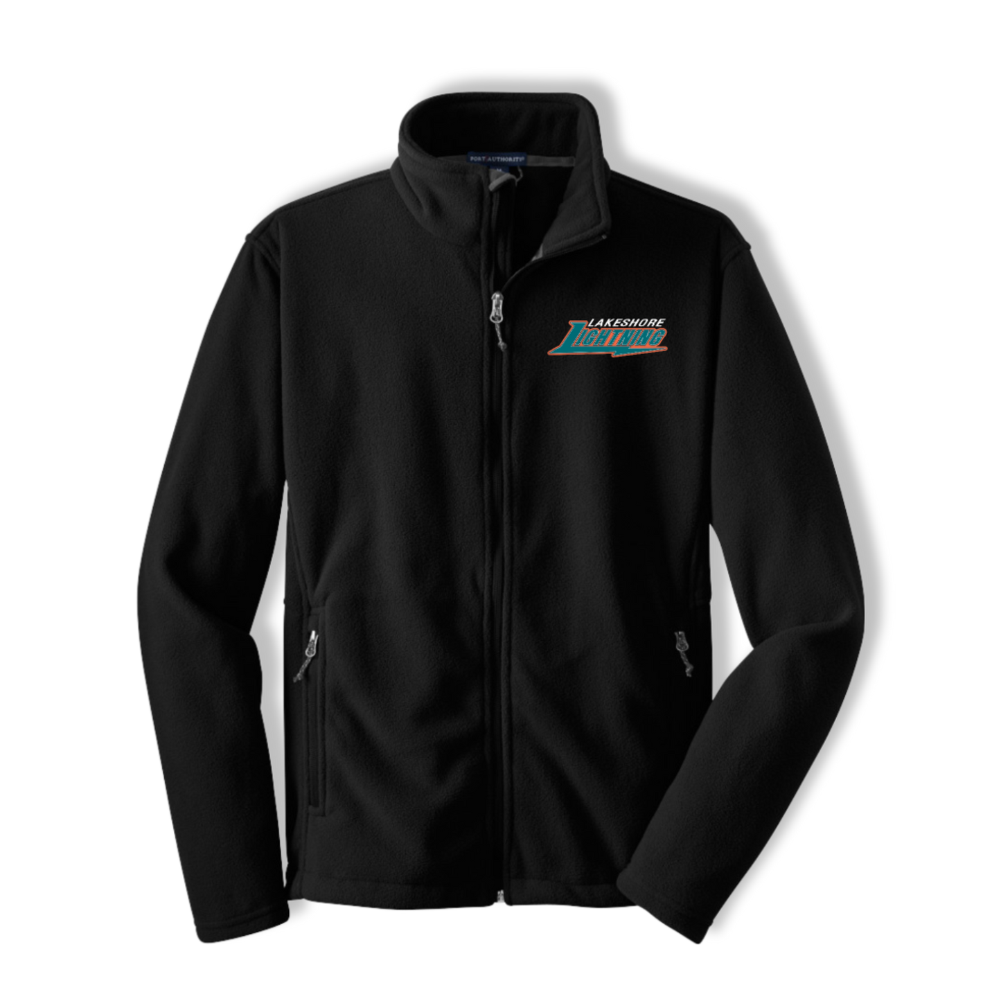 Lakeshore Men's/Unisex Full-Zip Comfort Fleece ~ Black