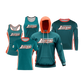 Lakeshore Performance Dri Tech Apparel ~ Jersey Replica {Teal}