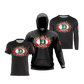 Delaware Ducks Performance Dri Tech Apparel ~ Holiday Lights {Solid Black}