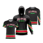 Delaware Ducks Performance Dri Tech Apparel ~ Holiday Lights {Black Stripes}