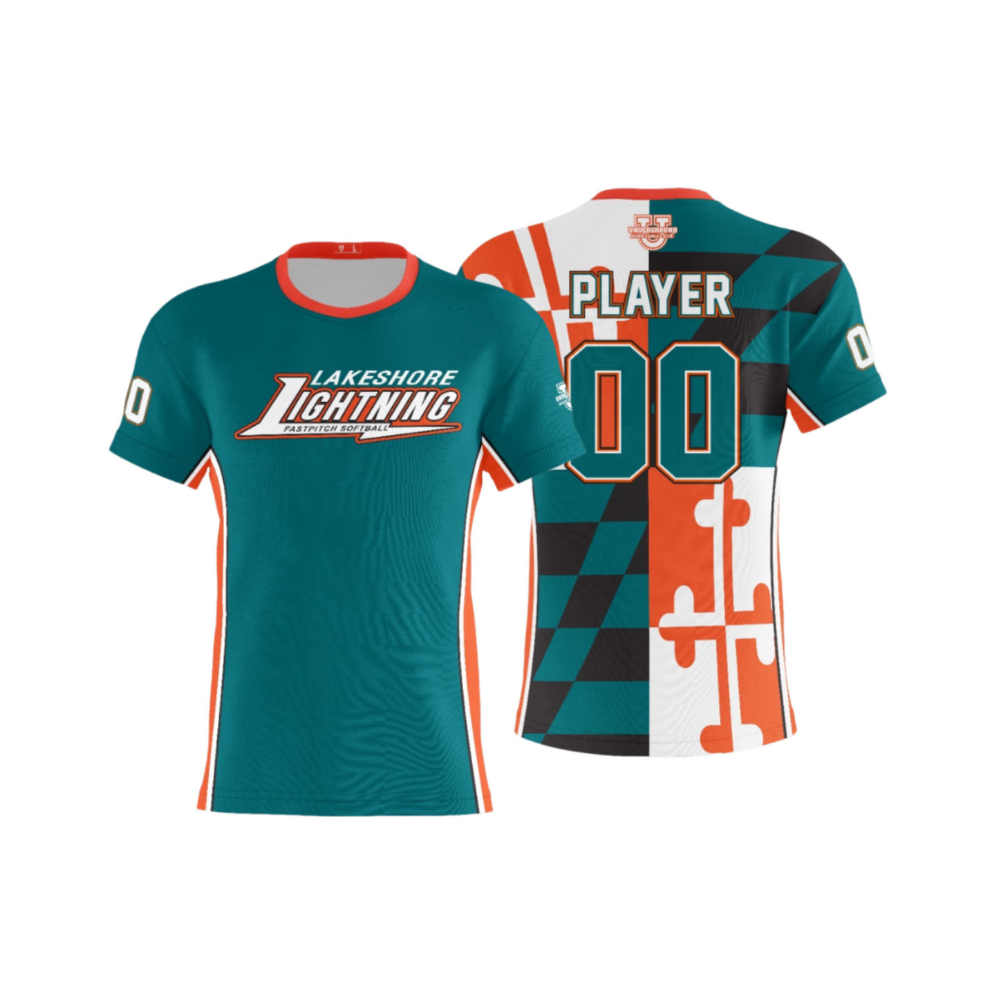 Lakeshore Performance Dri Tech Apparel ~ Jersey Replica {Teal}