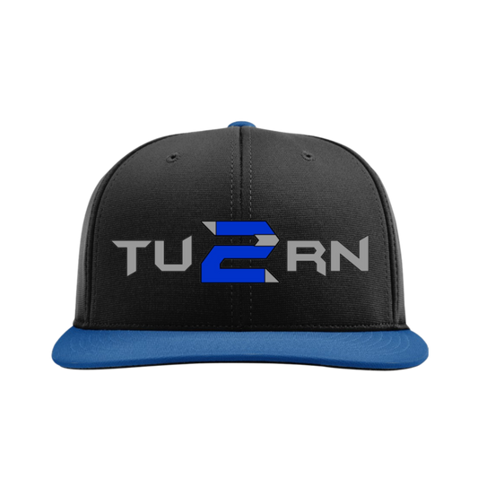 TU2RN Embroidered Hat ~ Black/Royal CMB {PTS20}