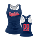 Denton Little League ***All-Stars 2025*** Womens Razorback ~ Multi Solid Color Options