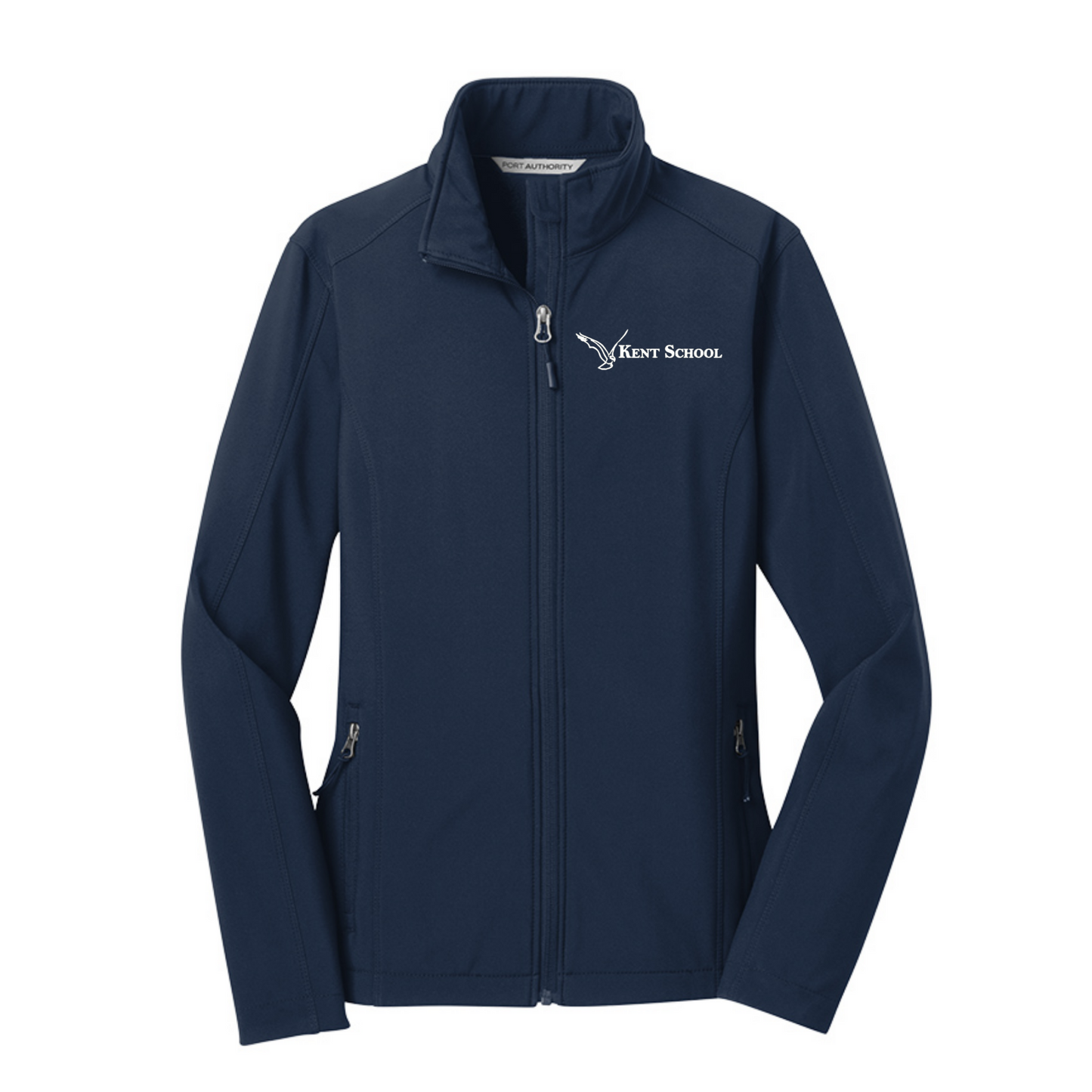 Embroidered Kent School Women's Core Soft Shell Jacket ~ 3 color options