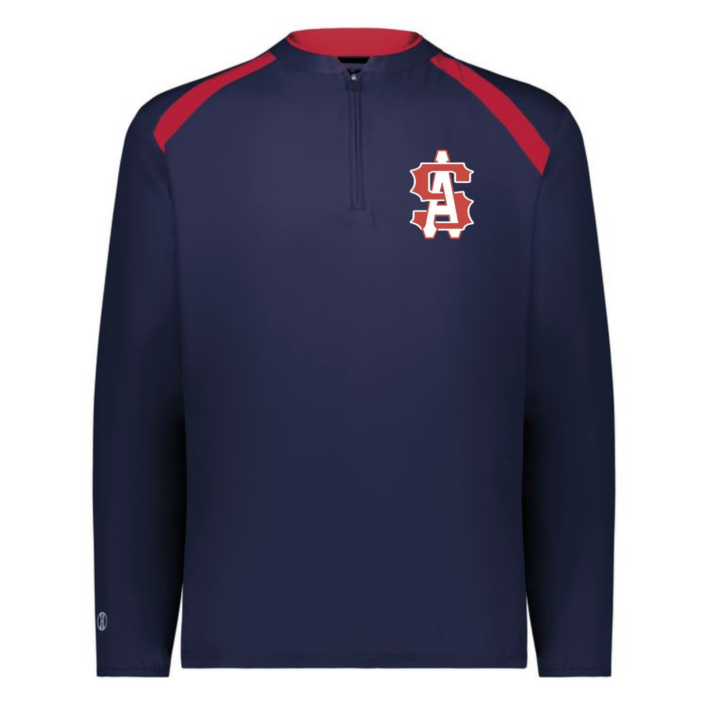 PAL Select Clubhouse Pullover ~ Coach/Red Accent