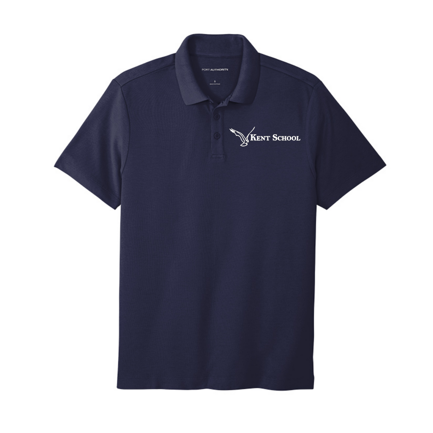 Embroidered Kent School Men's SuperPro React ™ Polo ~ 4 color options
