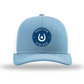 Positive Strides Embroidered Hat ~ Columbia Blue & White Snapback