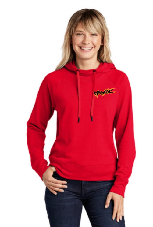 Havoc Ladies Lightweight French Terry Pullover Hoodie (Embroidered)