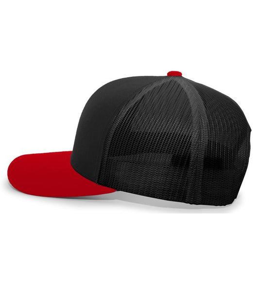 Havoc Logo Embroidered Hat ~ Black and Red