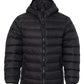 Great Escape Embroidered Youth 32 Degrees Packable Hooded Down Jacket ~ Black
