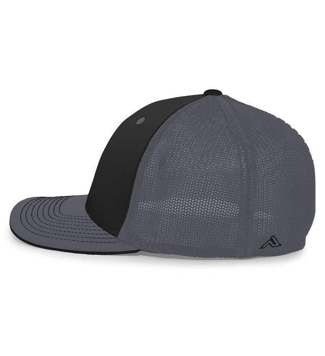 Raptor's Logo Embroidered Patch Hat ~ Black/Graphite