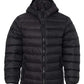 Oak Crest Youth 32 Degrees Packable Hooded Down Jacket ~ Black