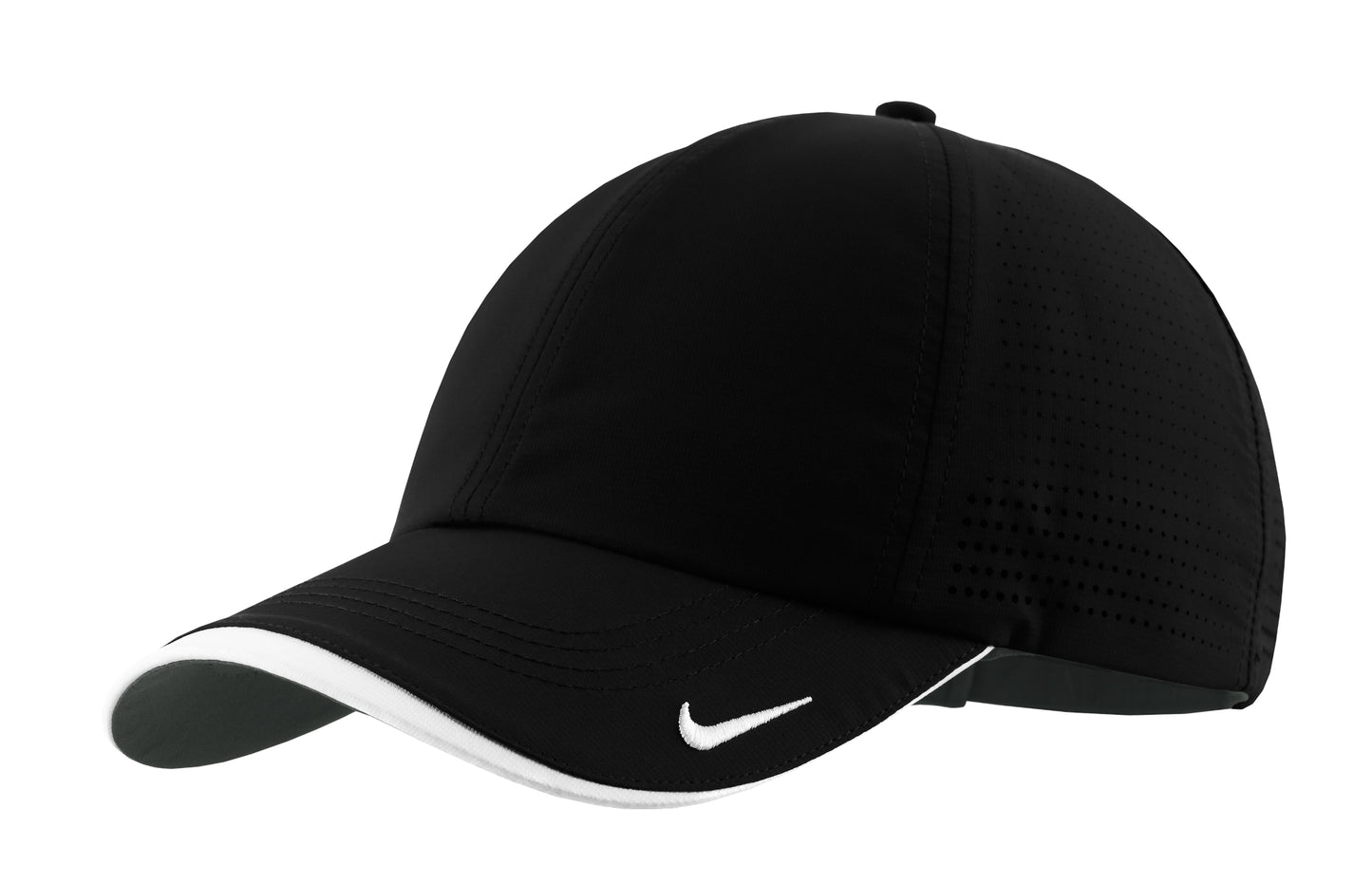 Oak Crest Nike Dri-Fit Swoosh Perforated ~ Black