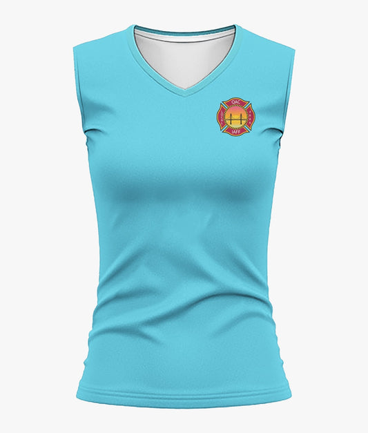 Women's Local 4886 Island Time Dri Tech Sleeveless Tank Top