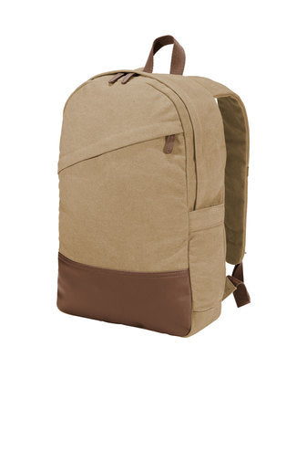 CCF Embroidered Cotton Canvas Backpack