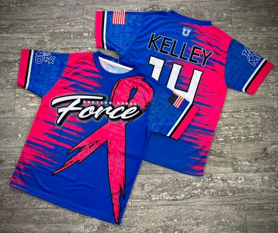 Eastern Shore Force Air Mesh Game Day Jersey ~ BCA Pink