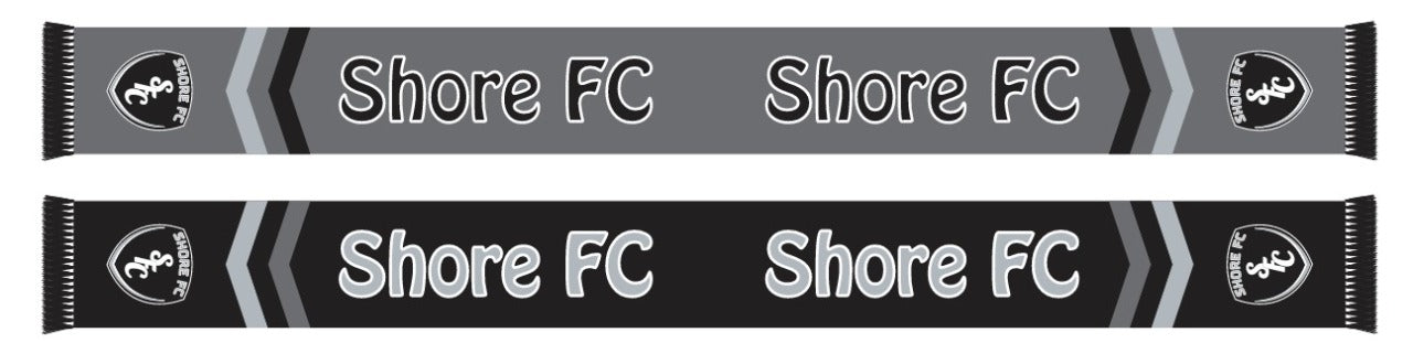 Shore FC Full Knit Game Day Scarf
