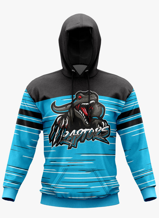 Raptors Performance Hoodie ~ Raptor's Linear Blue (NEW Color formulated to match jersey)