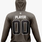 Raptors Performance Hoodie ~ Raptor's Graphite (NEW Color formulated to match jersey)