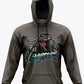 Raptors Performance Hoodie ~ Raptor's Graphite (NEW Color formulated to match jersey)