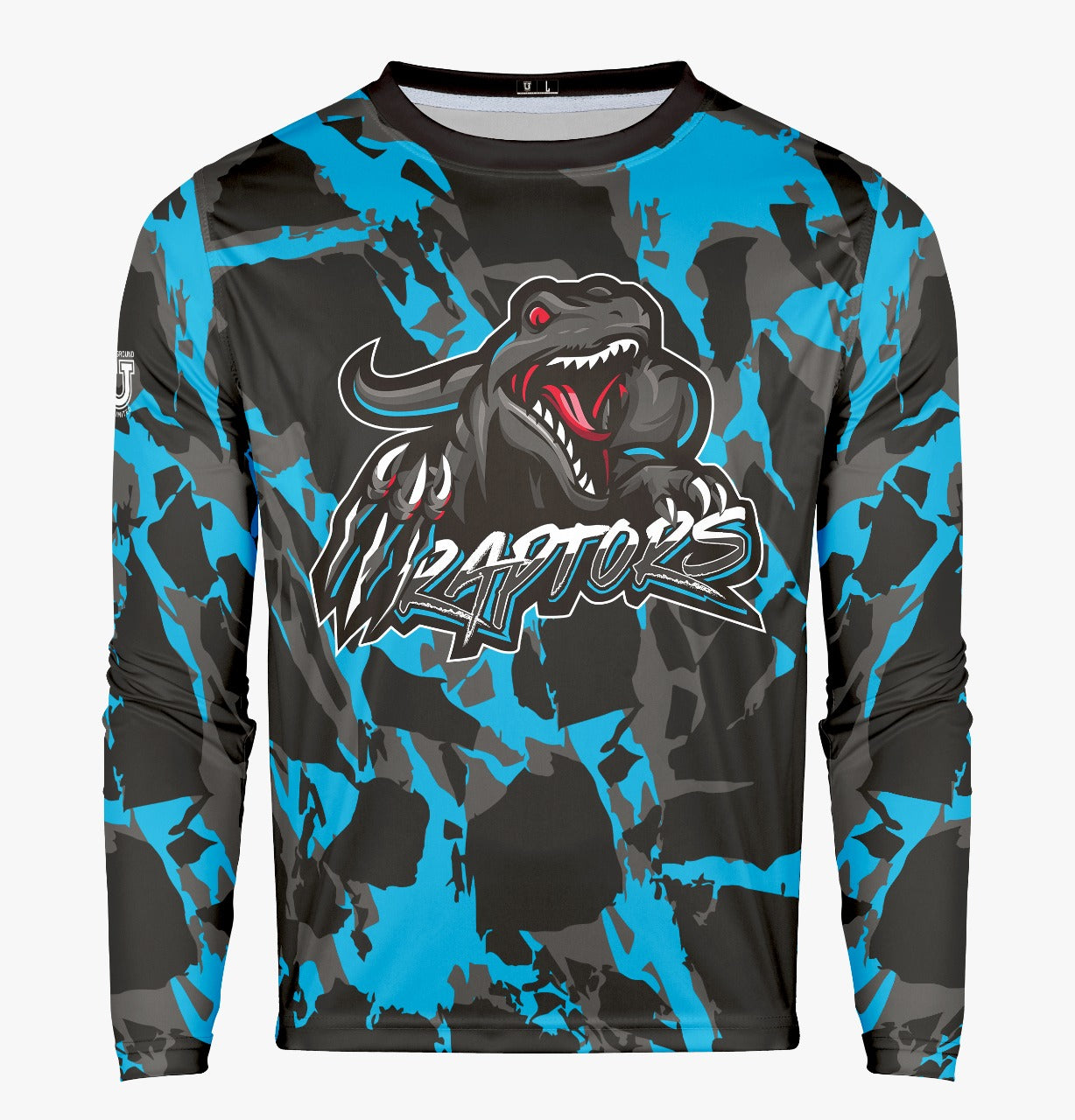 Raptors Pro Performance Sun Long Sleeve ~ Full Raptor (NEW Color formulated to match jersey)