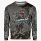 Raptors Pro Performance Sun Long Sleeve ~ Digital Graphite Camo (NEW Color formulated to match jersey)