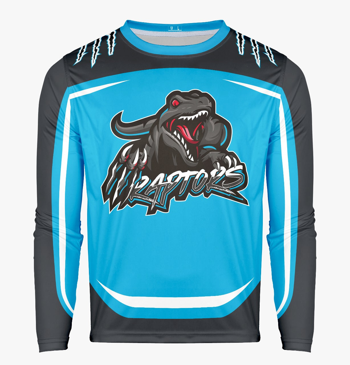 Raptors Pro Performance Sun Long Sleeve ~ Jersey Replica (NEW Color formulated to match jersey)