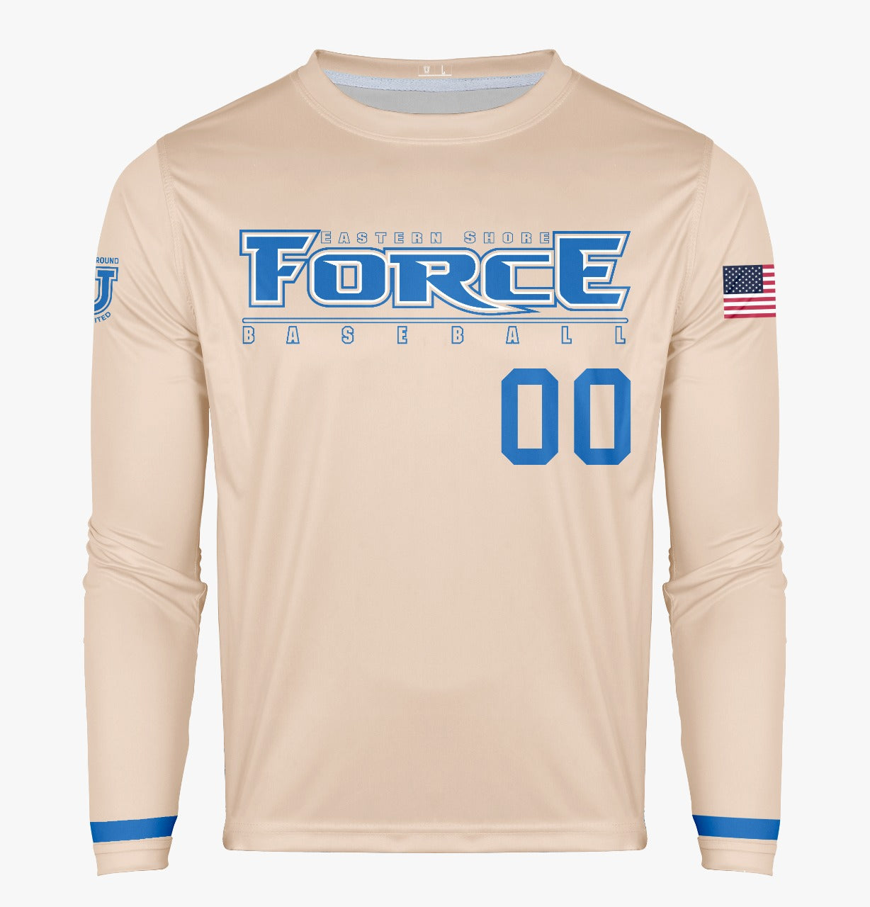 Eastern Shore Force Pro Performance Sun Long Sleeve ~ Force Gold
