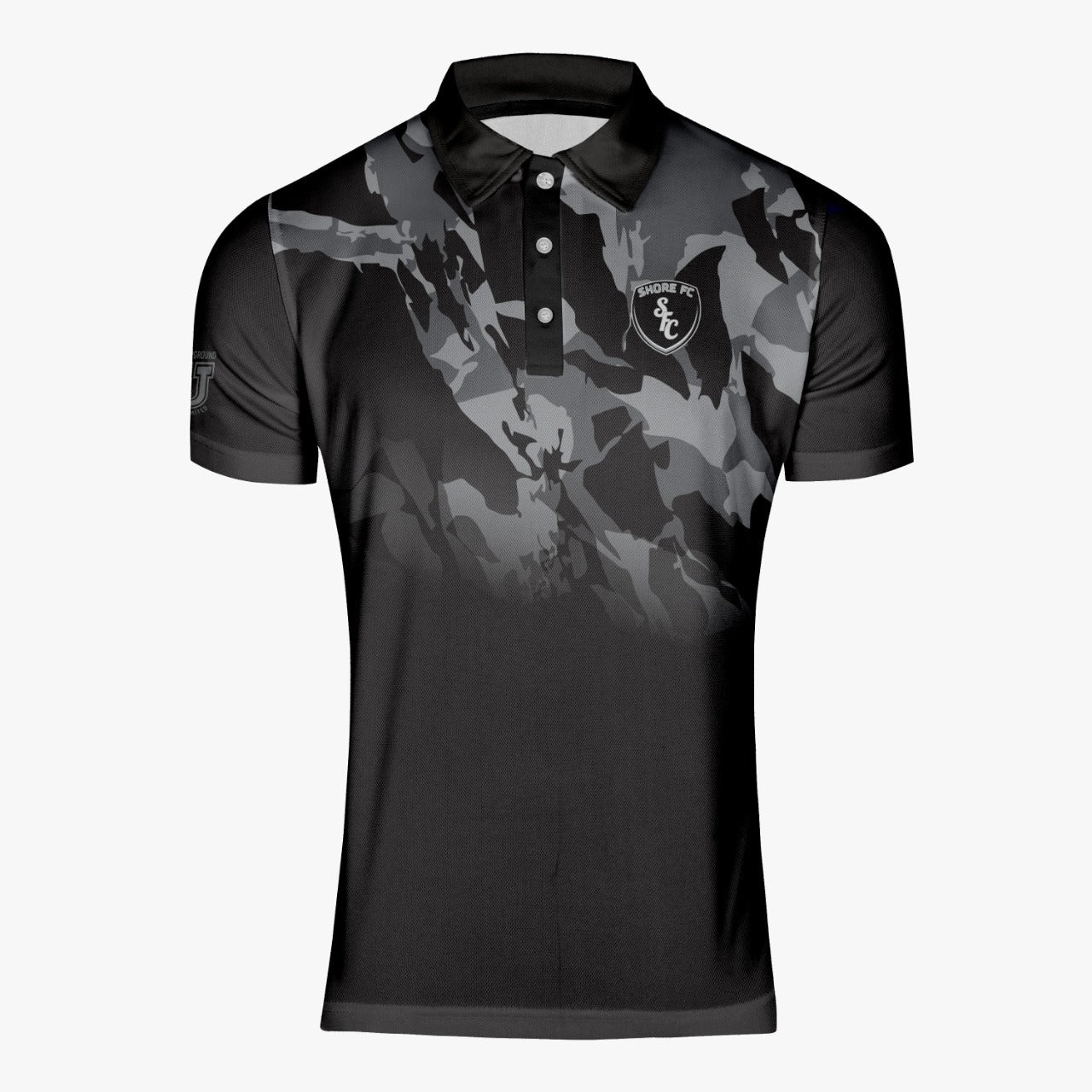 Shore FC Dri Tech Polo Shirt ~ Camo Fade