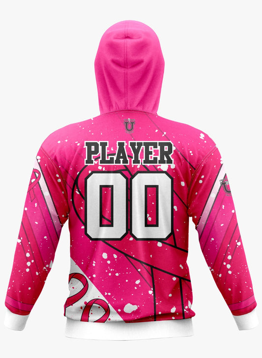 UU MD Integrity Performance Hoodie ~ Pink Breast Cancer 2022