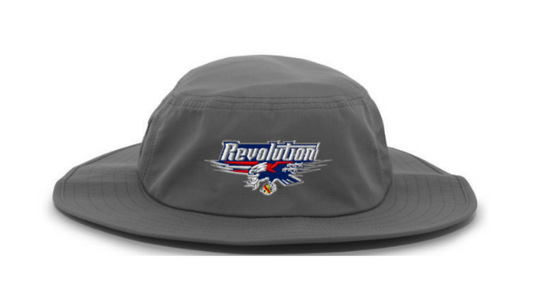 Revolution Logo Embroidered Manta Ray Boonie Hat