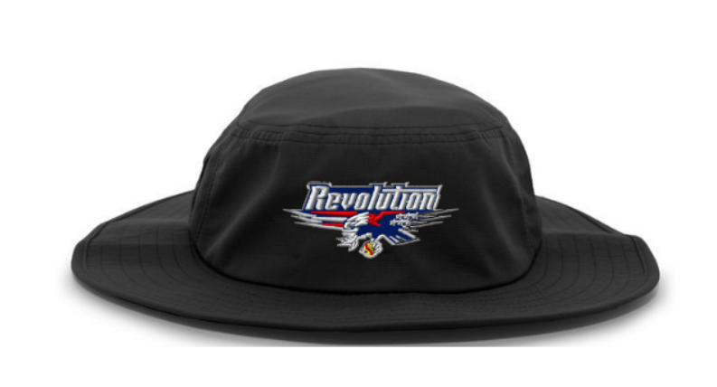 Revolution Logo Embroidered Manta Ray Boonie Hat