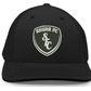 Shore FC Embroidered Patch Hat ~ All Black