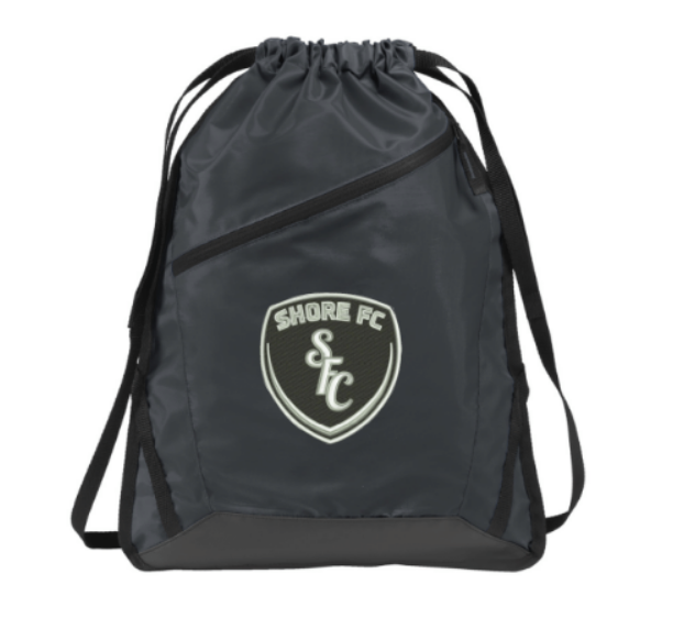 Shore FC Zip It Clinch Bag ~ Graphite