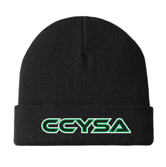 *New* CCYSA Embroidered Cuffed Beanie