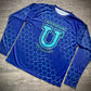 Men’s Underground Pro Performance Sun Long Sleeve ~ Blue and Turquoise Honey Comb