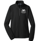 Great Escape Embroidered Ladies Microfleece 1/2 Zip Pullover ~ Black