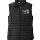 Oak Crest Ladies Packable Puffy Vest ~ Black